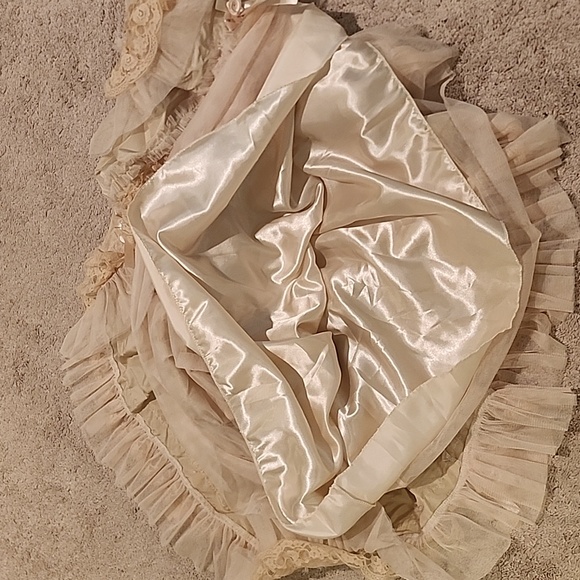 Burleska victorian Lolita knee length burlesque lace skirt - Picture 7 of 12